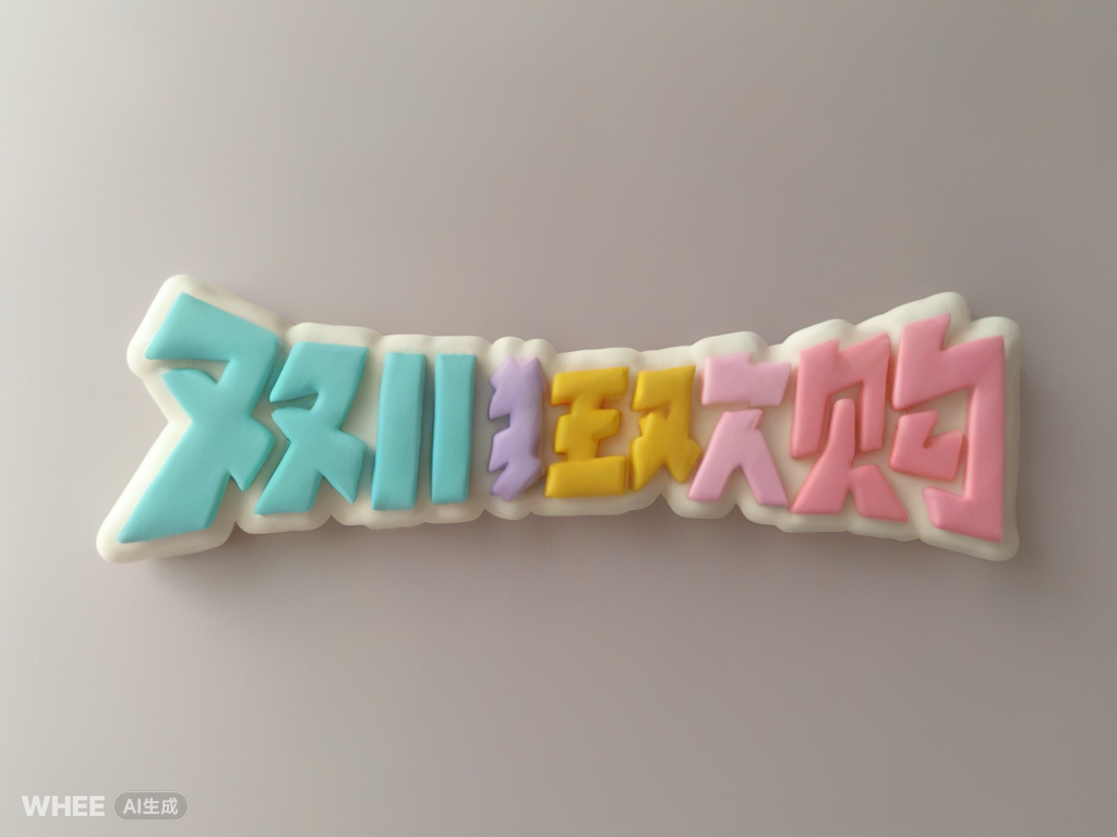 AIGC应用指南 | 用美图WHEE赋能双11标题字效设计!(图ZMTQ5MzQxNzI=) - 教程 - 站酷设计师大猫404原创素材 - 站酷ZCOOL