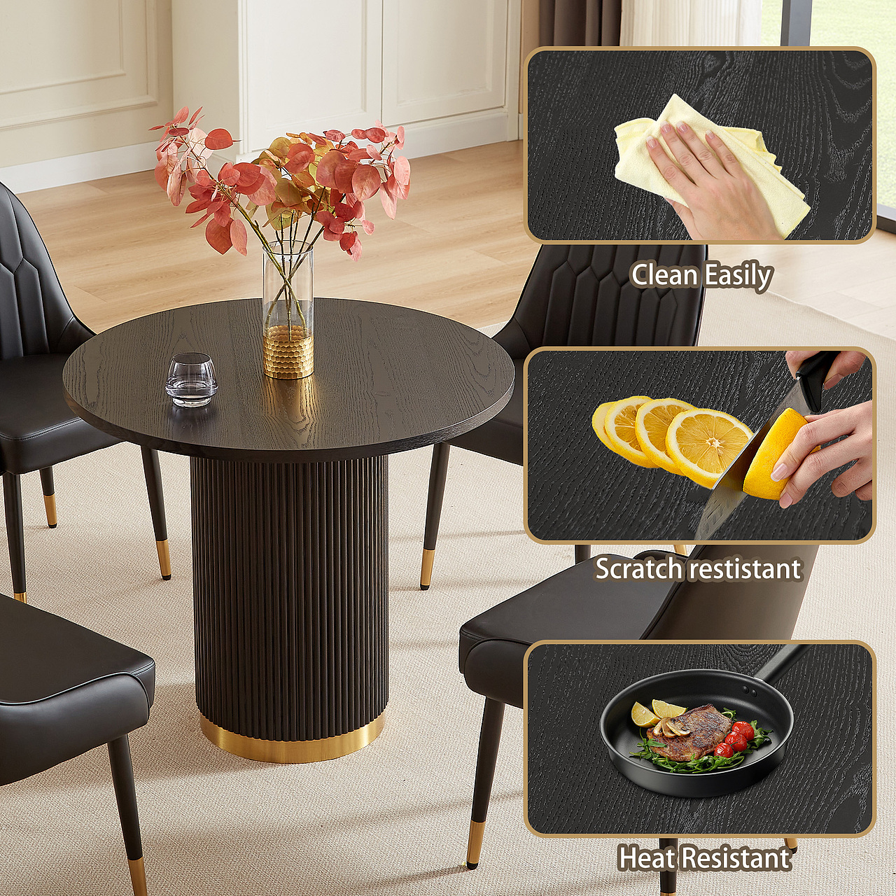 亚马逊餐桌主图设计