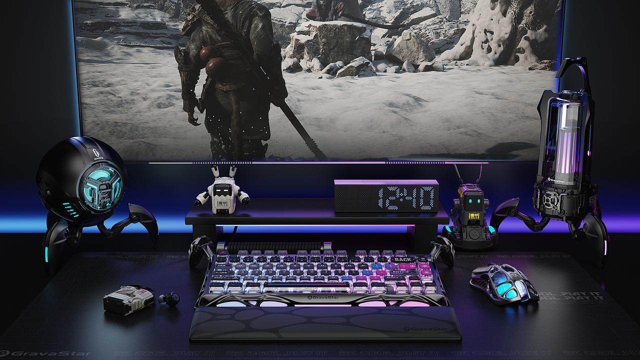 重力星球Gravastar· 破茧75· 无线机械键盘（图ZMzc4OTkzMzg0） - 电子产品 - 站酷设计师重力星球原创素材 - 站酷ZCOOL