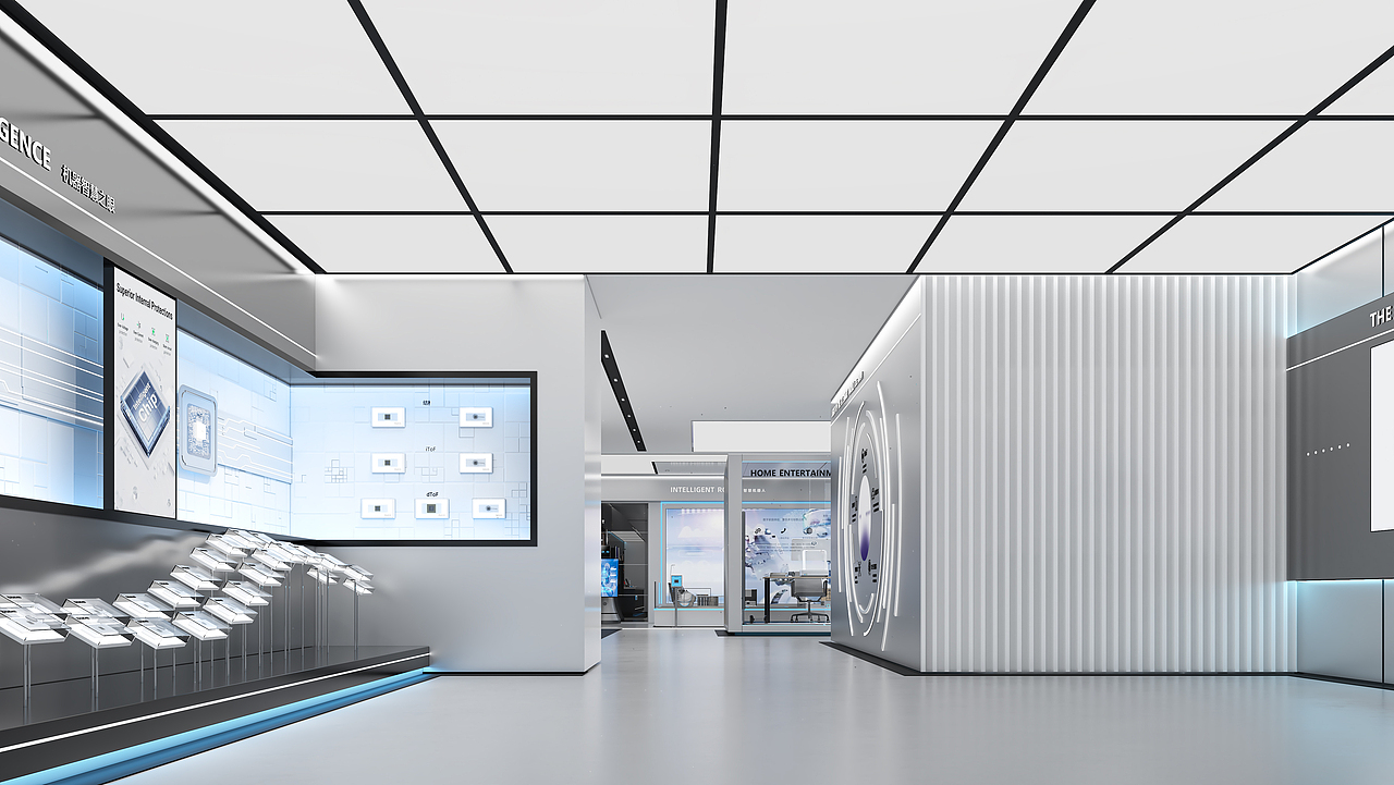 奧比中光展廳（圖ZMzc4OTk1MTI0） - 展陳設(shè)計(jì) - 站酷設(shè)計(jì)師Seven丶0615原創(chuàng)素材 - 站酷ZCOOL