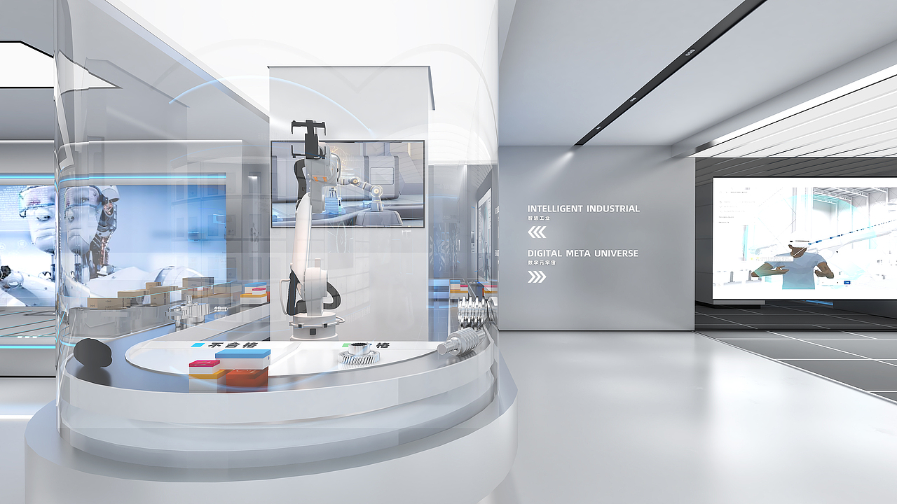 奧比中光展廳（圖ZMzc4OTk1MTU2） - 展陳設(shè)計(jì) - 站酷設(shè)計(jì)師Seven丶0615原創(chuàng)素材 - 站酷ZCOOL