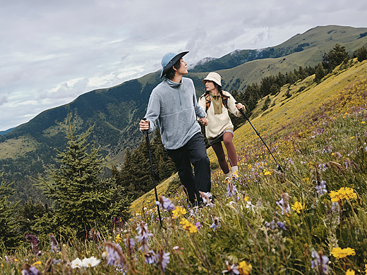 蕉下|毛绒保暖卫衣修图案例