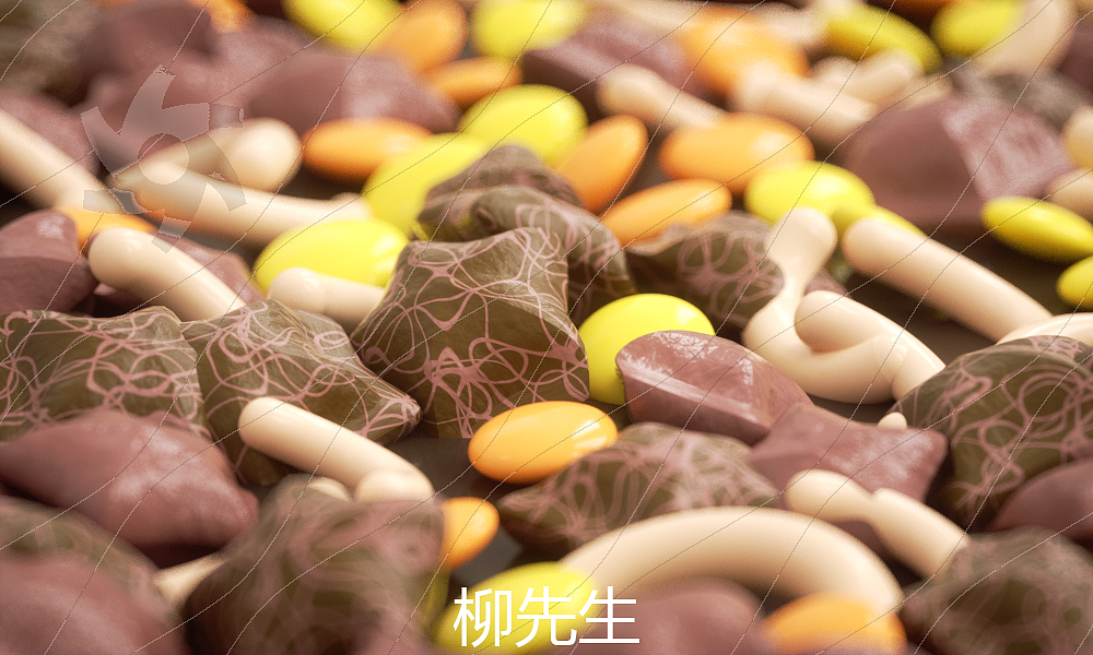 OC渲染-巧克力场景