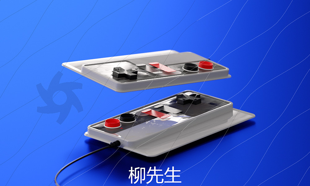 OC渲染-游戏手柄
