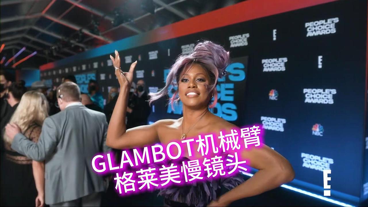 美国明星Laverne Cox高速慢动作拍摄创意互动