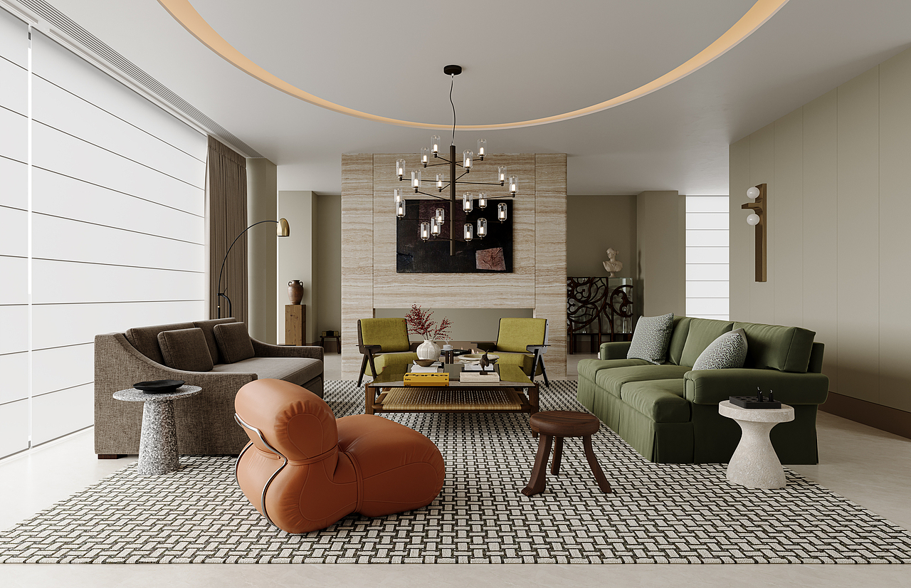 近期渲染（图ZMzc5MDAyMjk2） - 家装设计 - 站酷设计师韶华表现原创素材 - 站酷ZCOOL