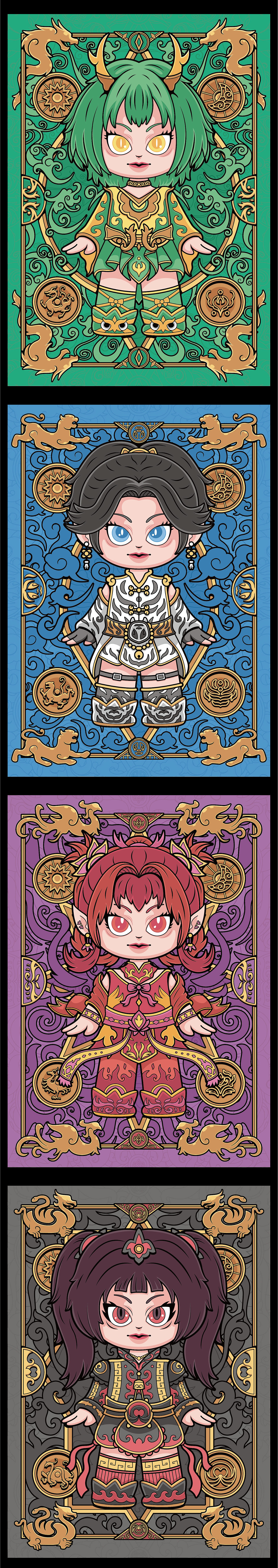 可爱的神妖女团