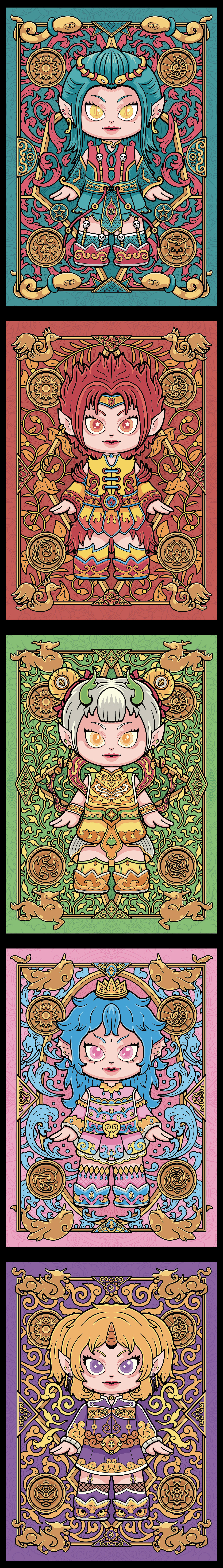 可爱的神妖女团