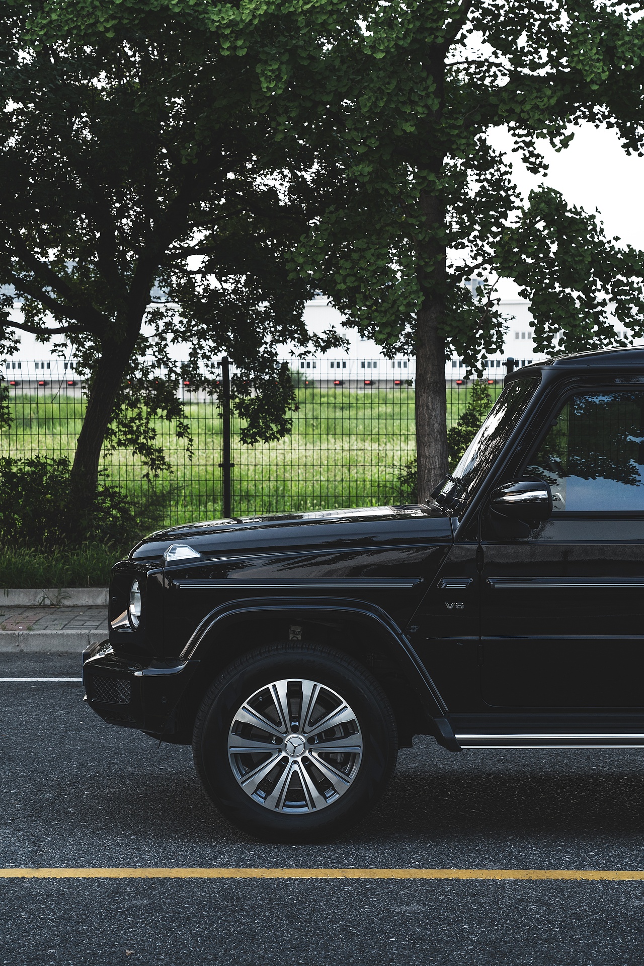 汽车户外动态拍摄—奔驰大G 奔驰G500