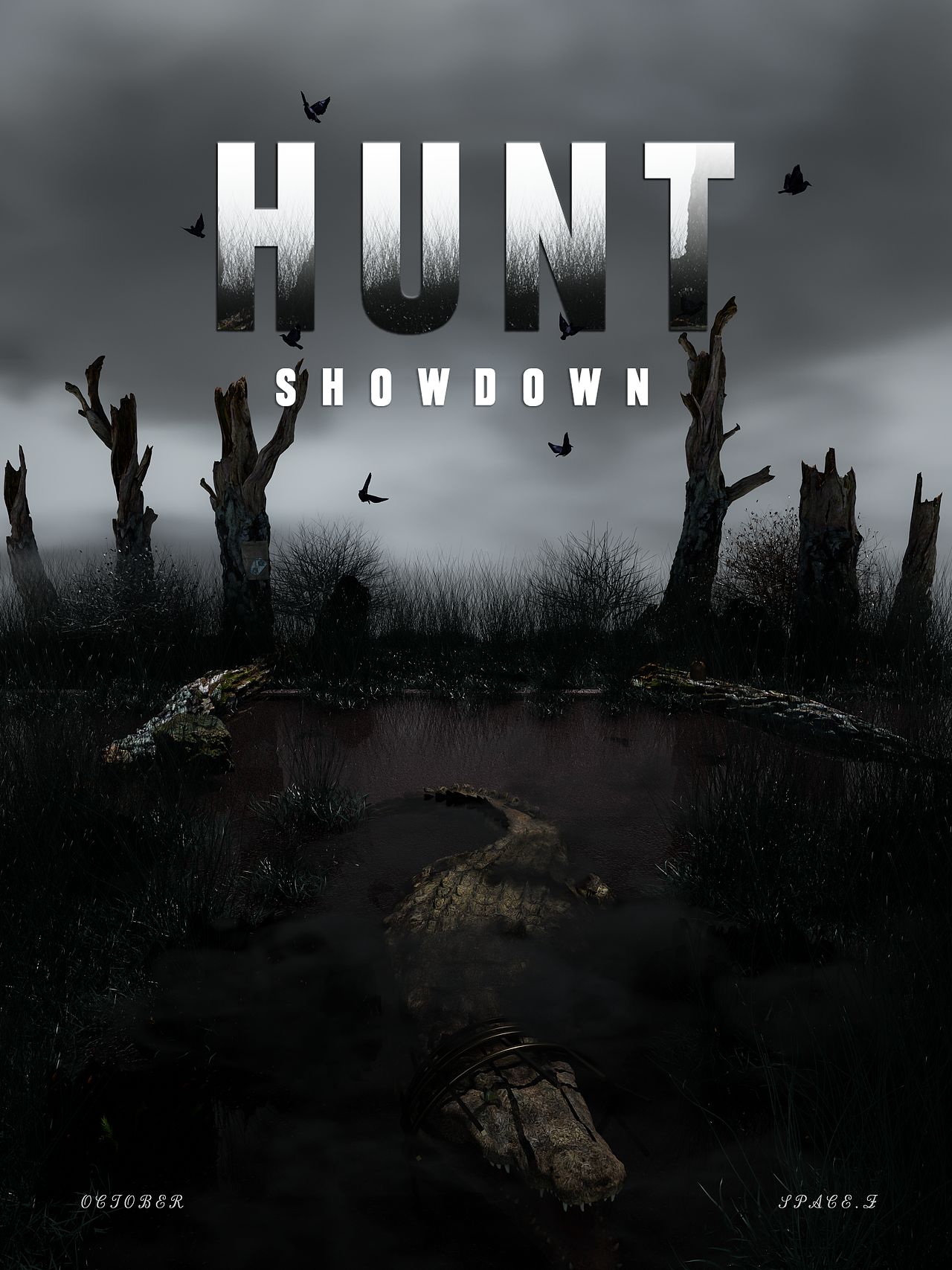 Creative Posters|创意渲染《Hunt:Showdown》