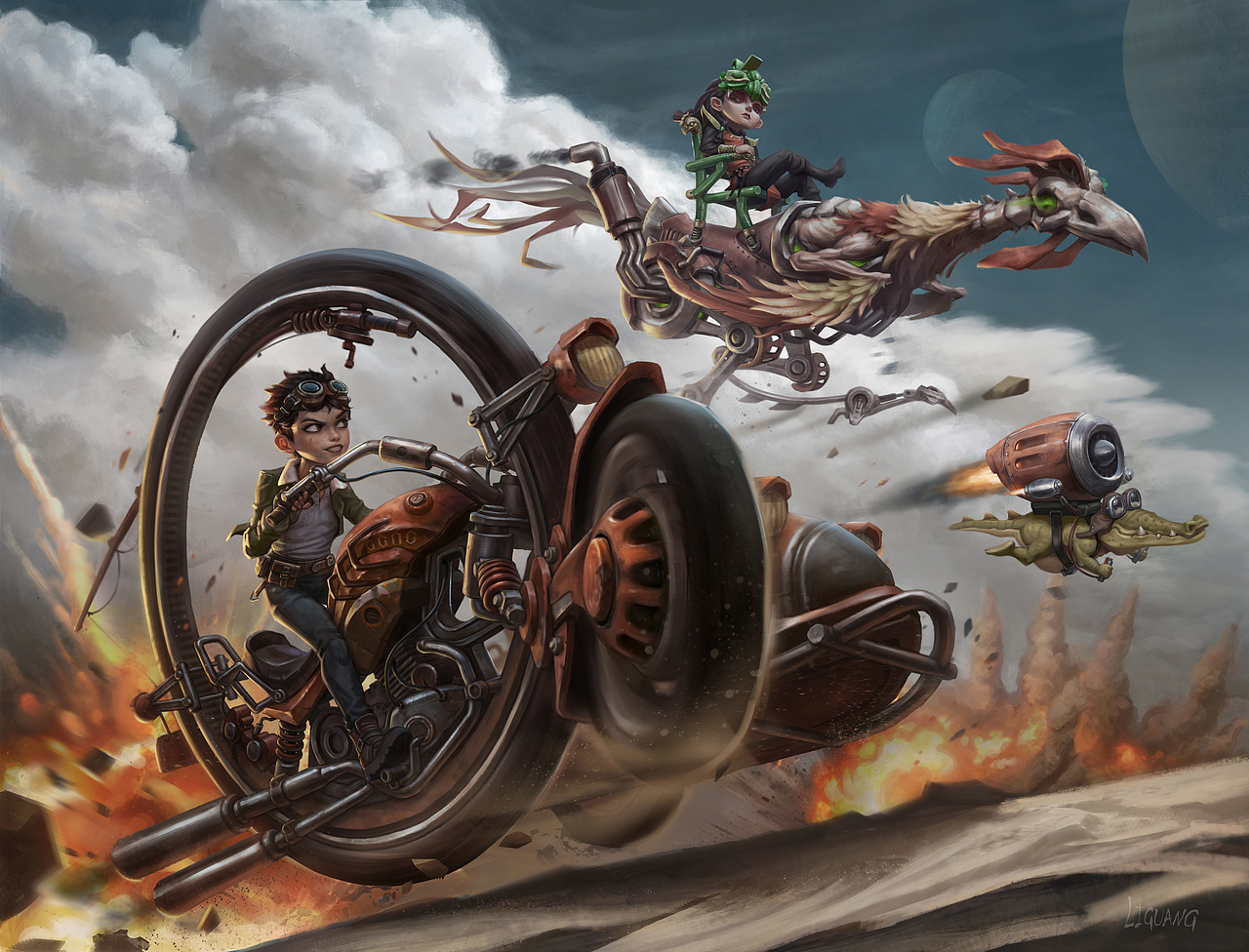 今年画的一些图（图ZMzc5MDEwODE2） - 创作习作 - 站酷设计师黎光2016原创素材 - 站酷ZCOOL