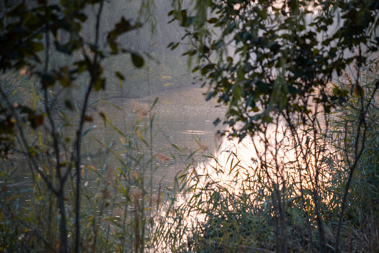 梨乡水湾的秋色
