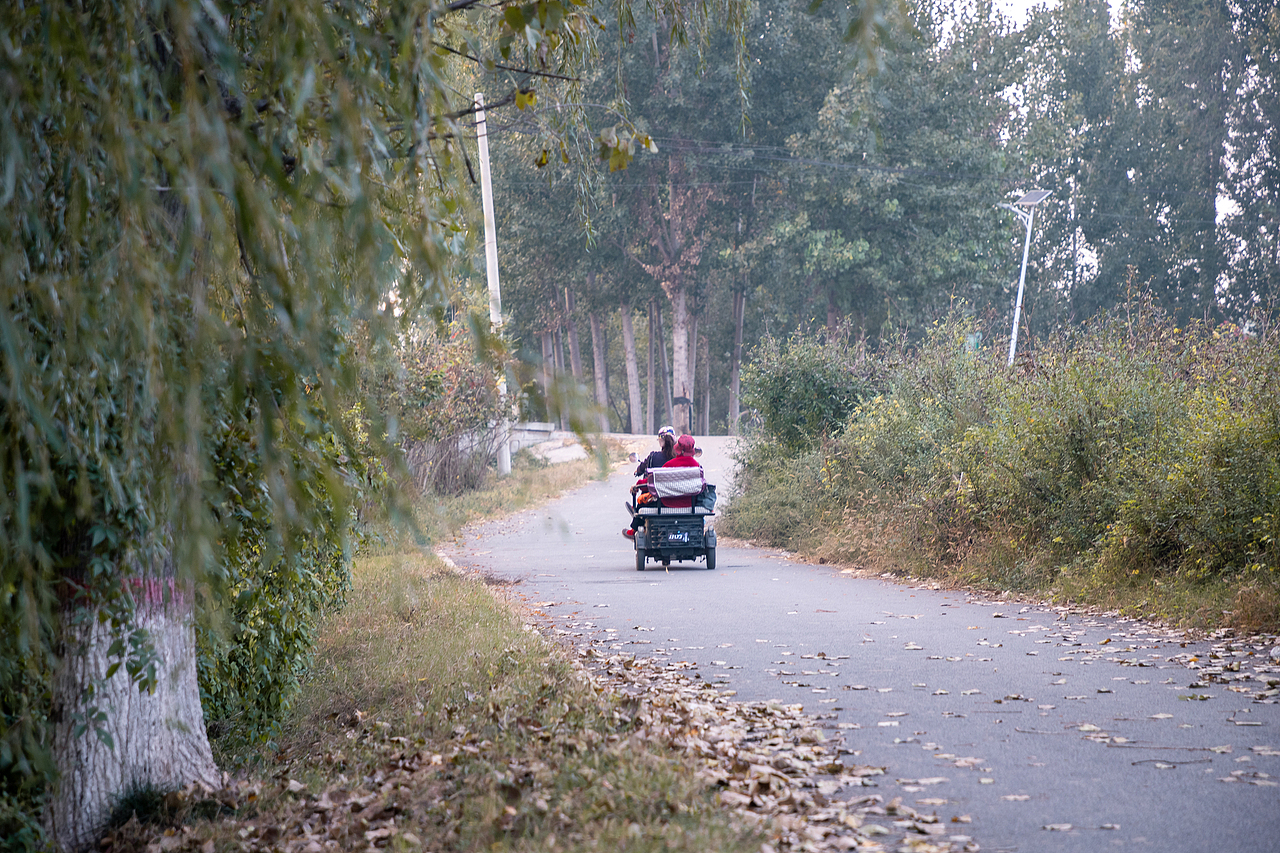 梨乡水湾的秋色