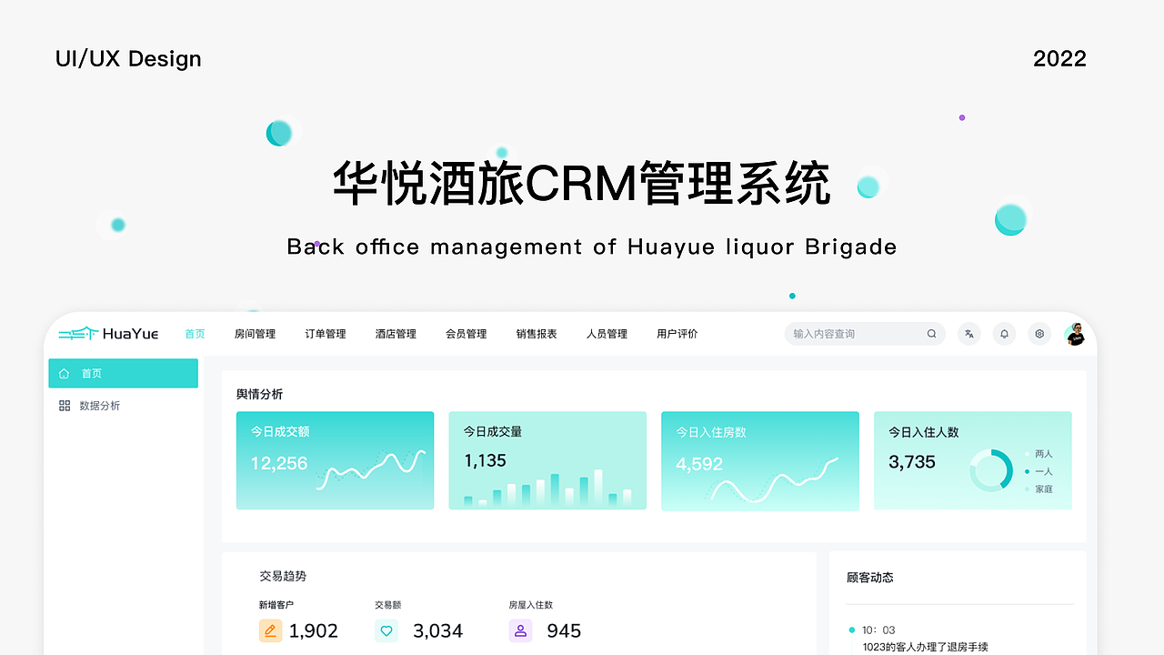华悦酒旅CRM管理系统（图ZMzc5MDE3OTA4） - APP界面 - 站酷设计师小快乐WW原创素材 - 站酷ZCOOL