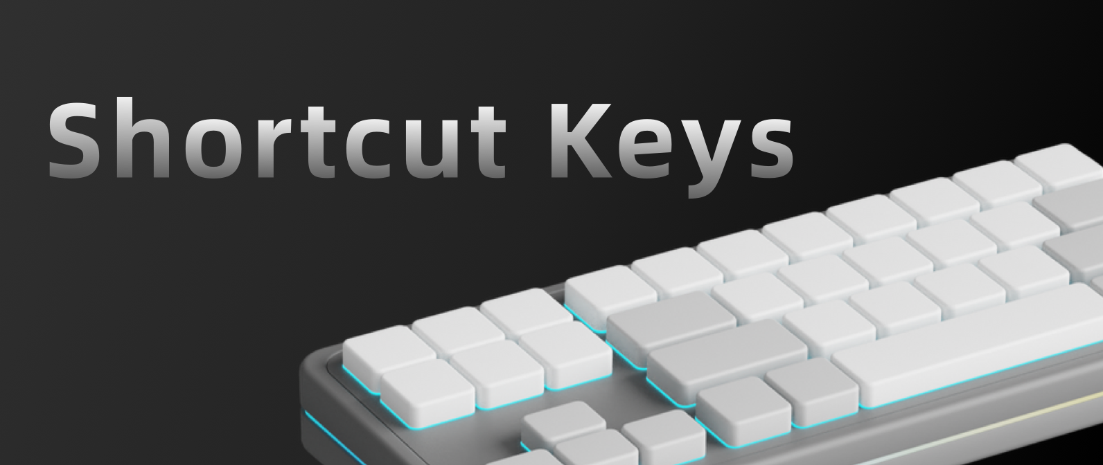 工具快捷键设计指南