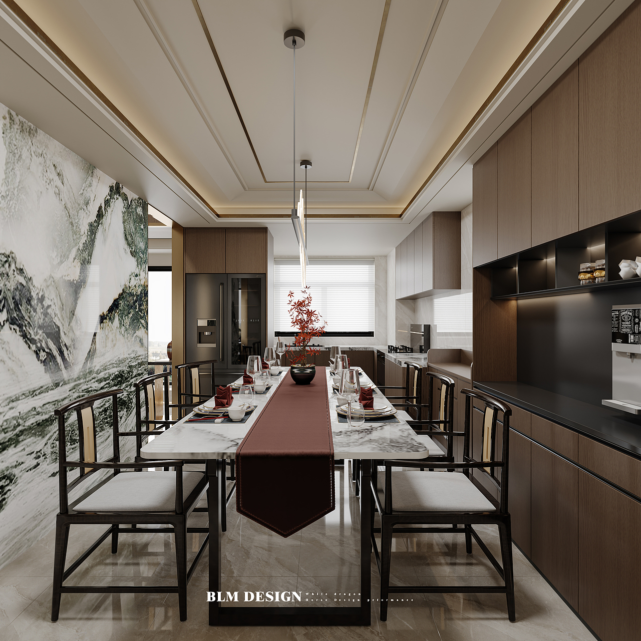 新中式挑空别墅