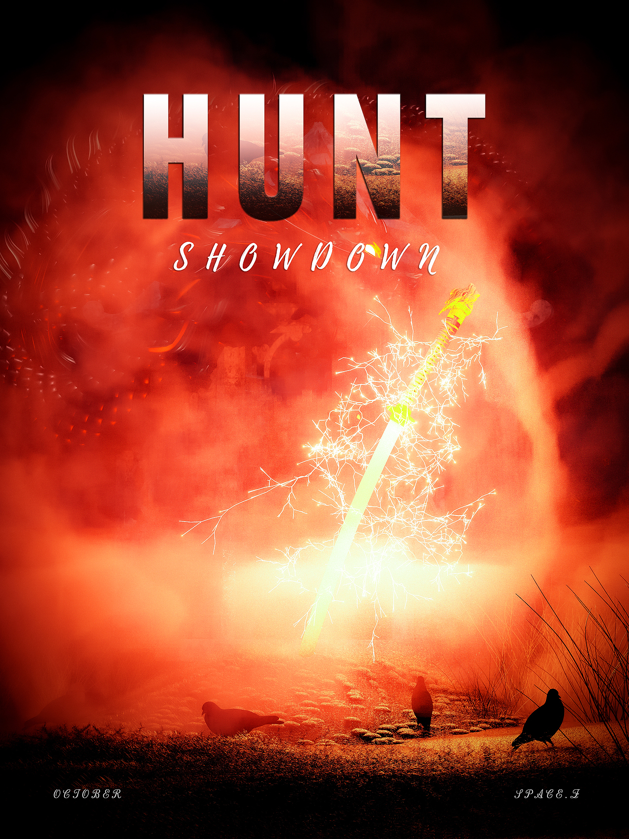 Creative Posters|创意渲染《Hunt:Showdown》