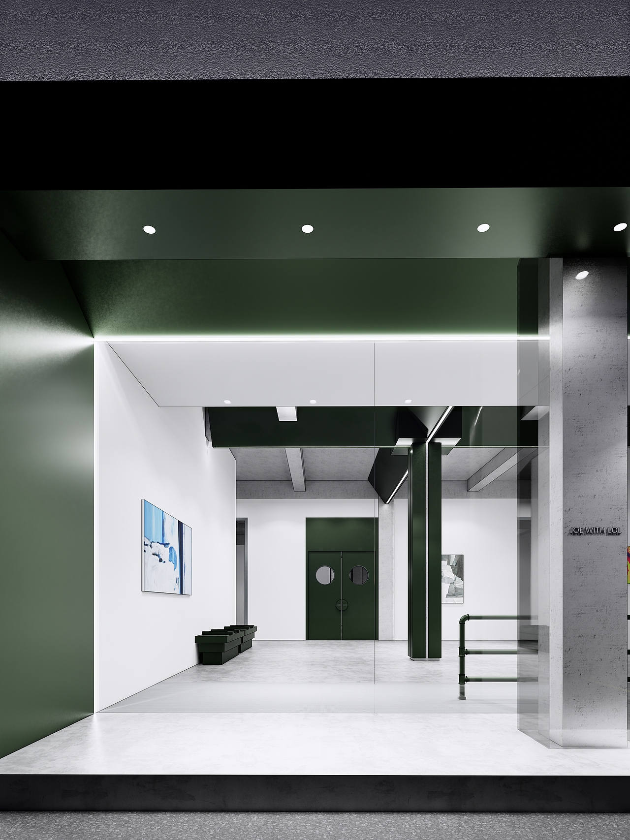 着而乐趣办公展厅空间大楼方案设计(图ZMzc5MDIyMDky) - 建筑设计 - 站酷设计师红纸设计事务所原创素材 - 站酷ZCOOL
