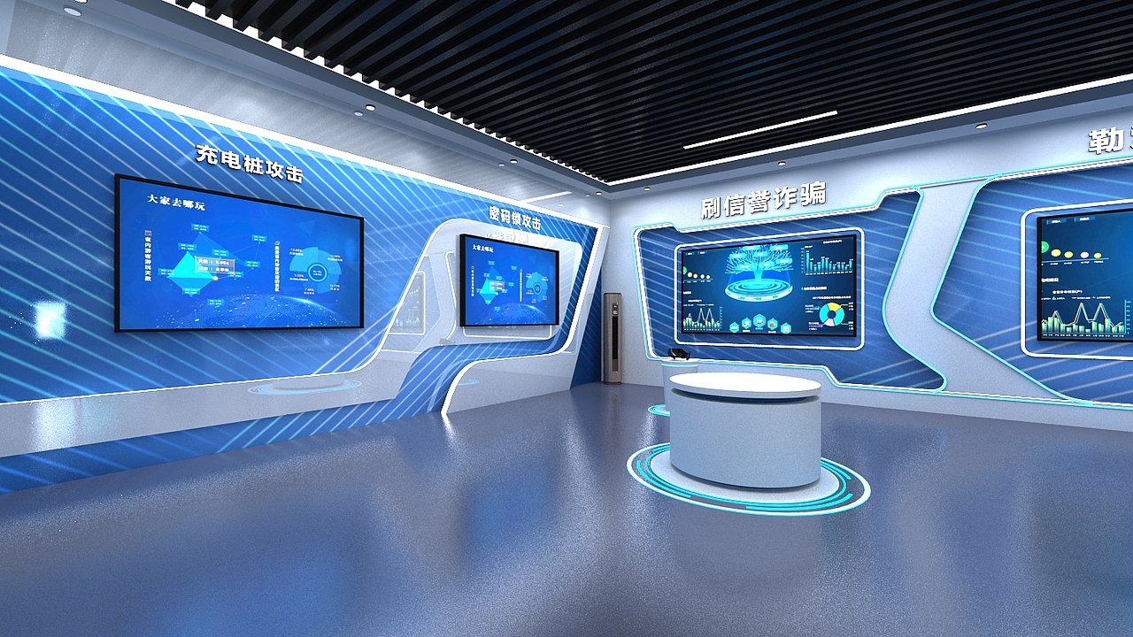 安顺网络科普3D效果图（图ZMzc5MDMwNzIw） - 建筑/空间 - 站酷设计师3D设计联系我原创素材 - 站酷ZCOOL