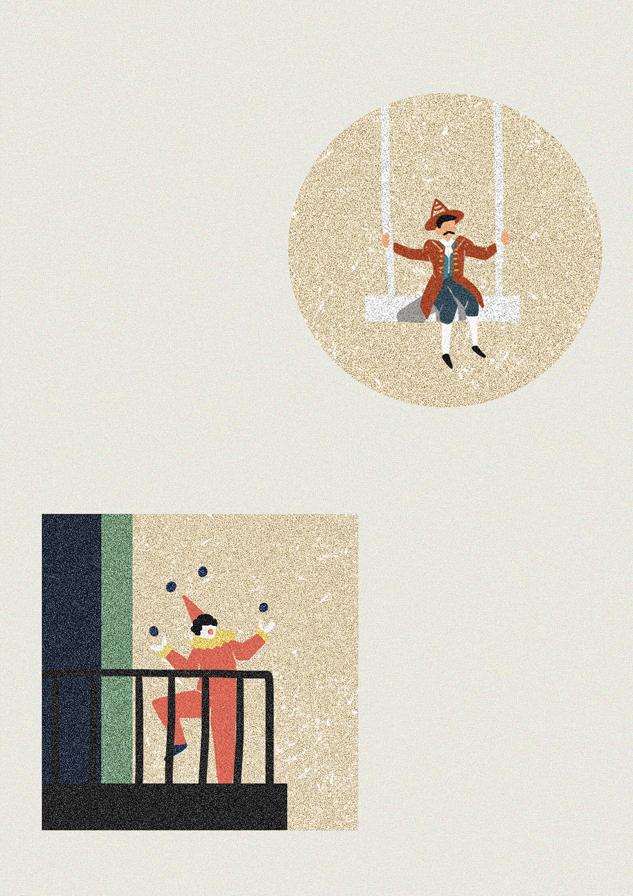 复古风拼贴海报设计