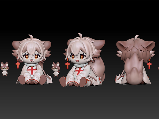 ZBrush雕刻+渲染 