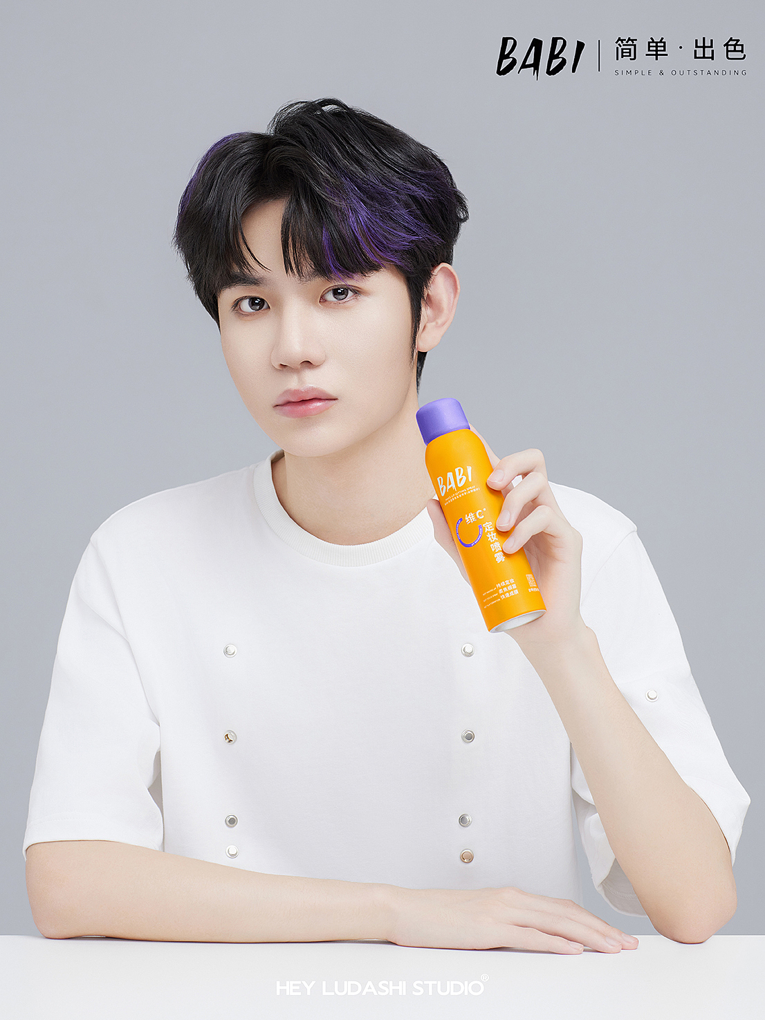 九尾&BABI美妆艺人拍摄作品