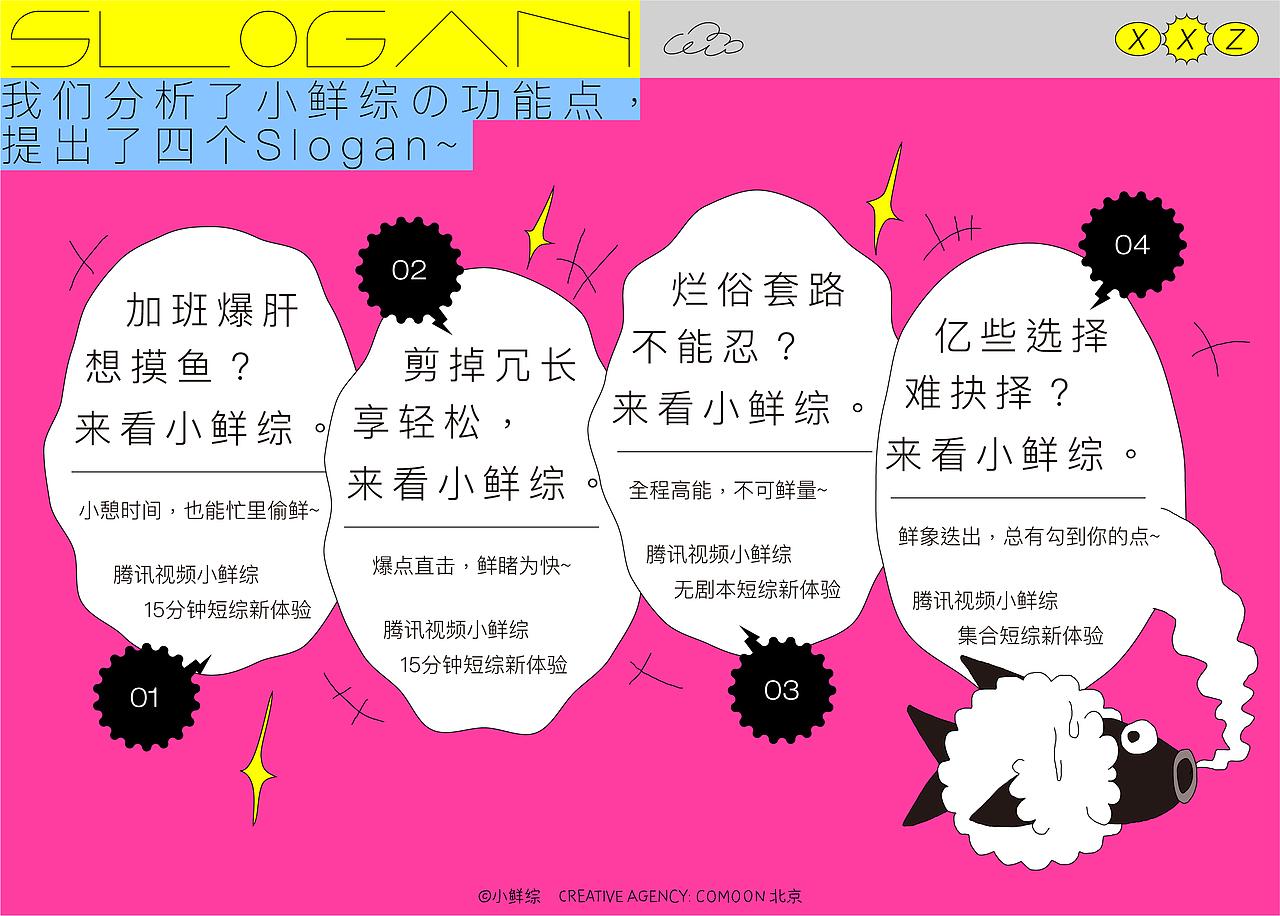 腾讯视频《小鲜综》：疾速小轻松（图ZMzc5MDQ1OTU2） - 其他影视 - 站酷设计师COMOON原创素材 - 站酷ZCOOL
