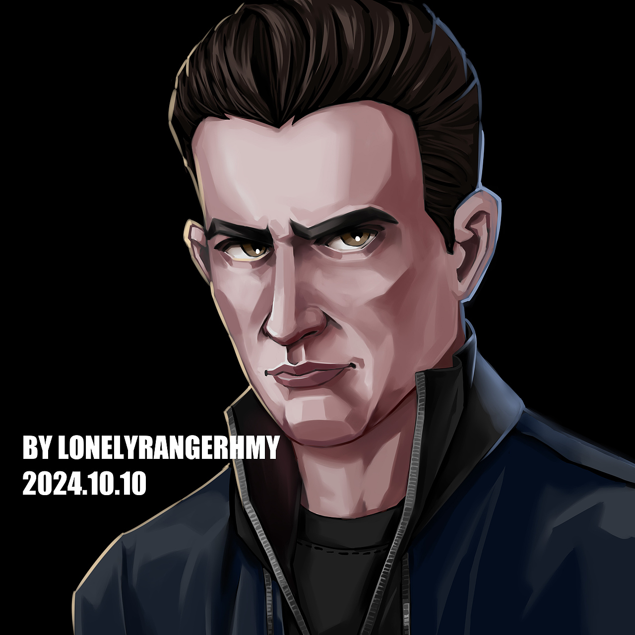 一组头像练习（尝试两种画风）（图ZMzc5MDQ3NTYw） - 创作习作 - 站酷设计师lonelyrangerhmy原创素材 - 站酷ZCOOL