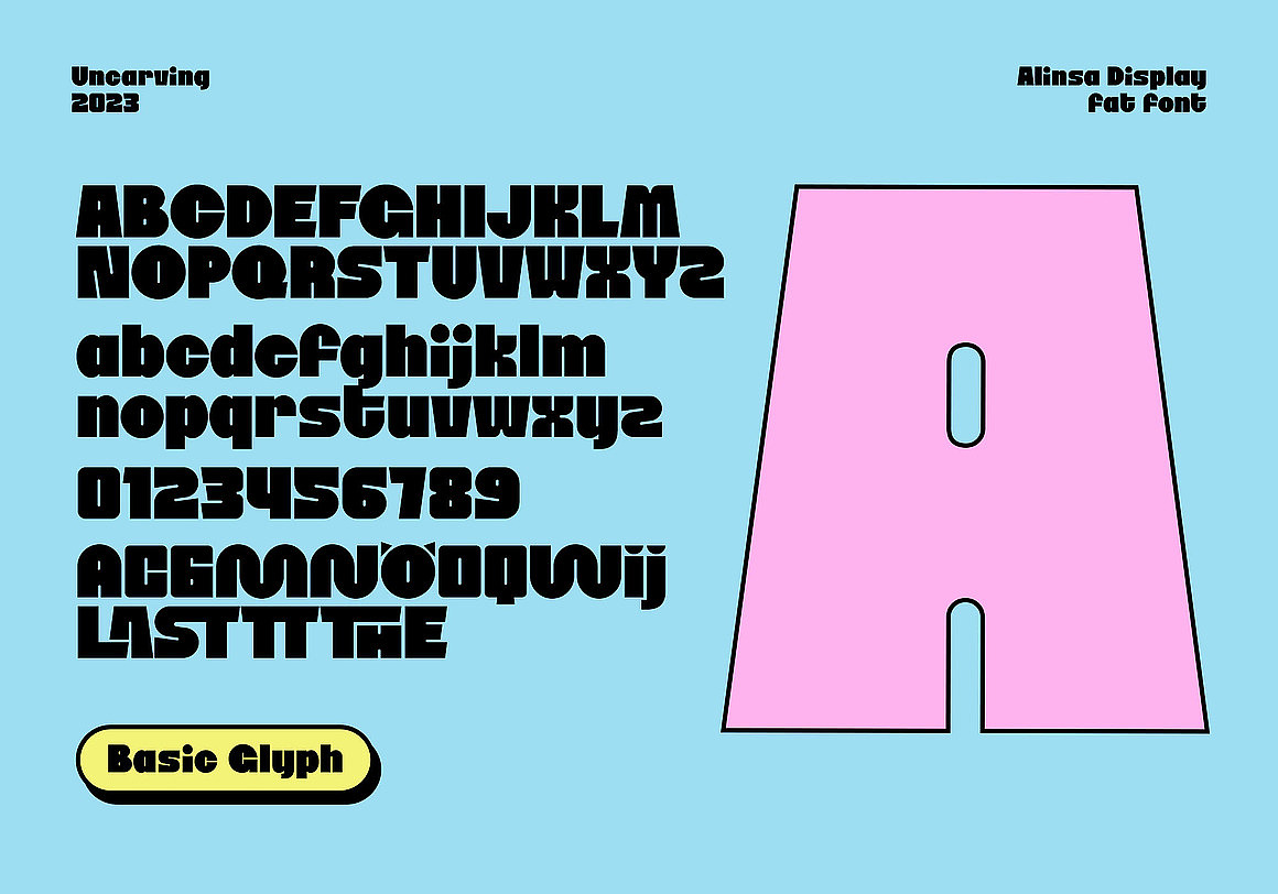 潮流创意时尚文创潮牌广告海报封面标题无衬线英文字体