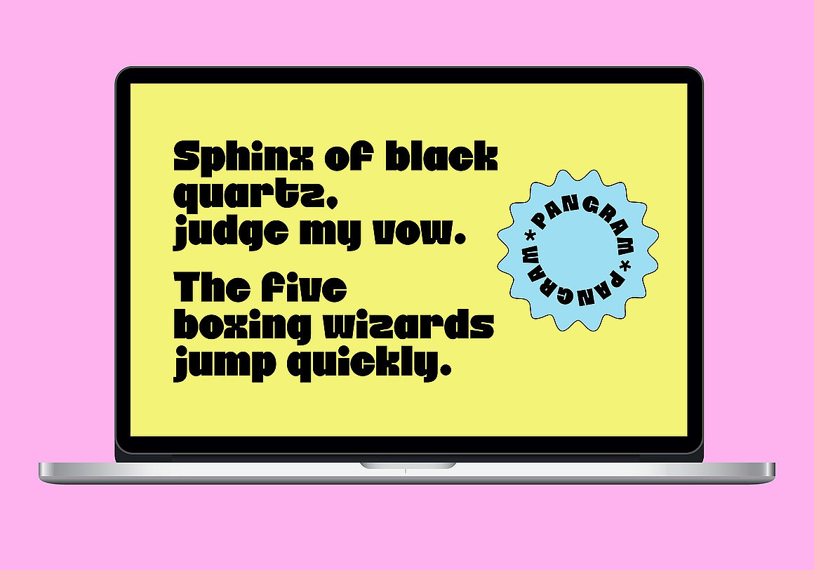 潮流创意时尚文创潮牌广告海报封面标题无衬线英文字体