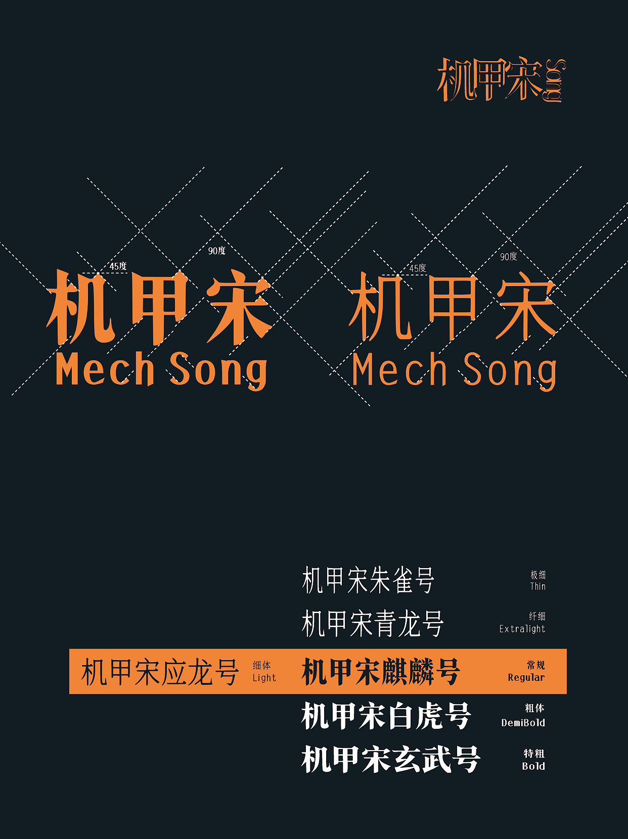 机甲宋 7款机甲字体家族（图ZMzc5MDY4MzI0） - 字体/字形 - 站酷设计师小欣大萌原创素材 - 站酷ZCOOL