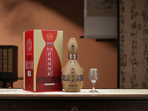 【仰韶彩陶坊·献礼】白酒电商产品图拍摄