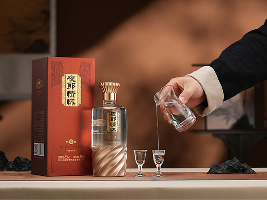 【夜郎情怀】白酒电商产品场景图拍摄