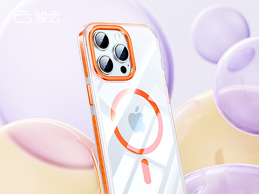 pisen/品胜-苹果15透明气囊手机壳