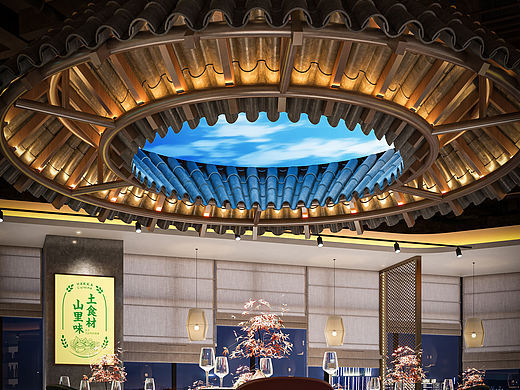 雲青餐饮空间设计丨客誉-客家菜丨客家菜，新时代