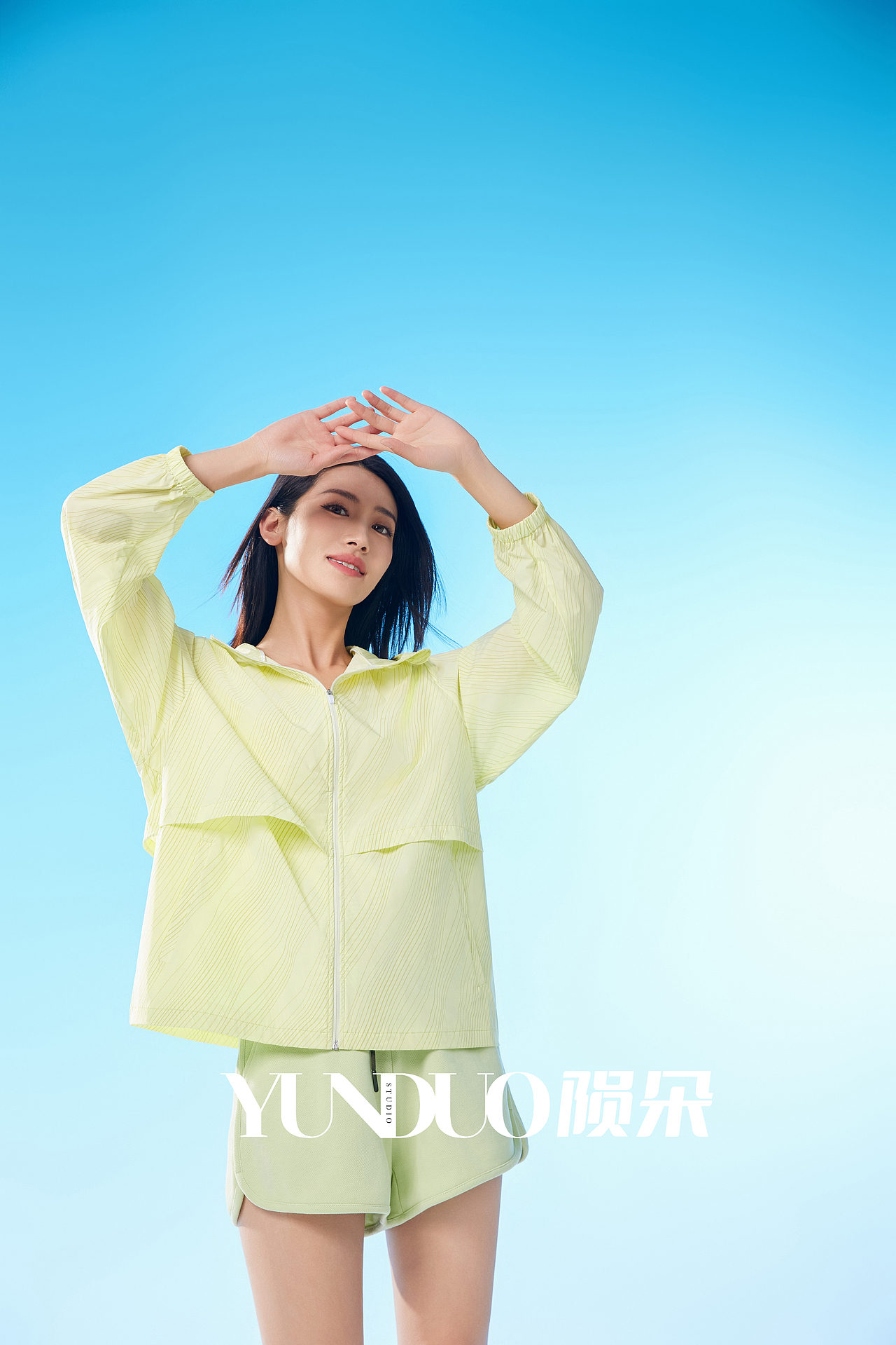 防晒衣 工装裤 轻薄透气运动上衣拍摄案例