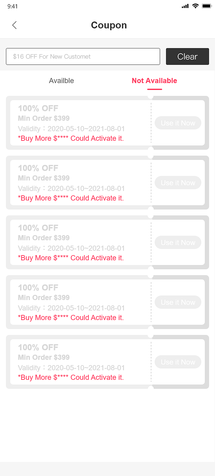 跨境电商 网页/APP 页面设计 UI设计