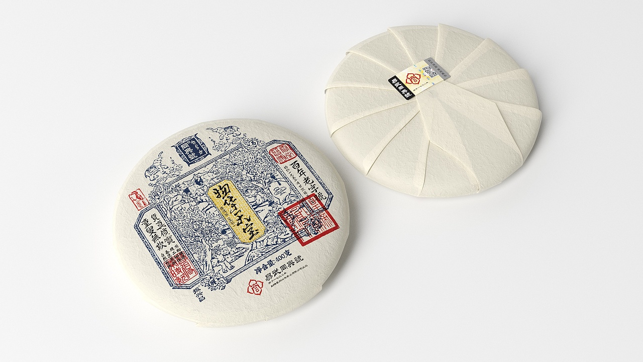 物华天宝普洱茶 | 易武同兴号 | 包装设计 | 茶产品VI（图ZMzc5MTE4MzQ0） - 包装 - 站酷设计师陈切Qie原创素材 - 站酷ZCOOL