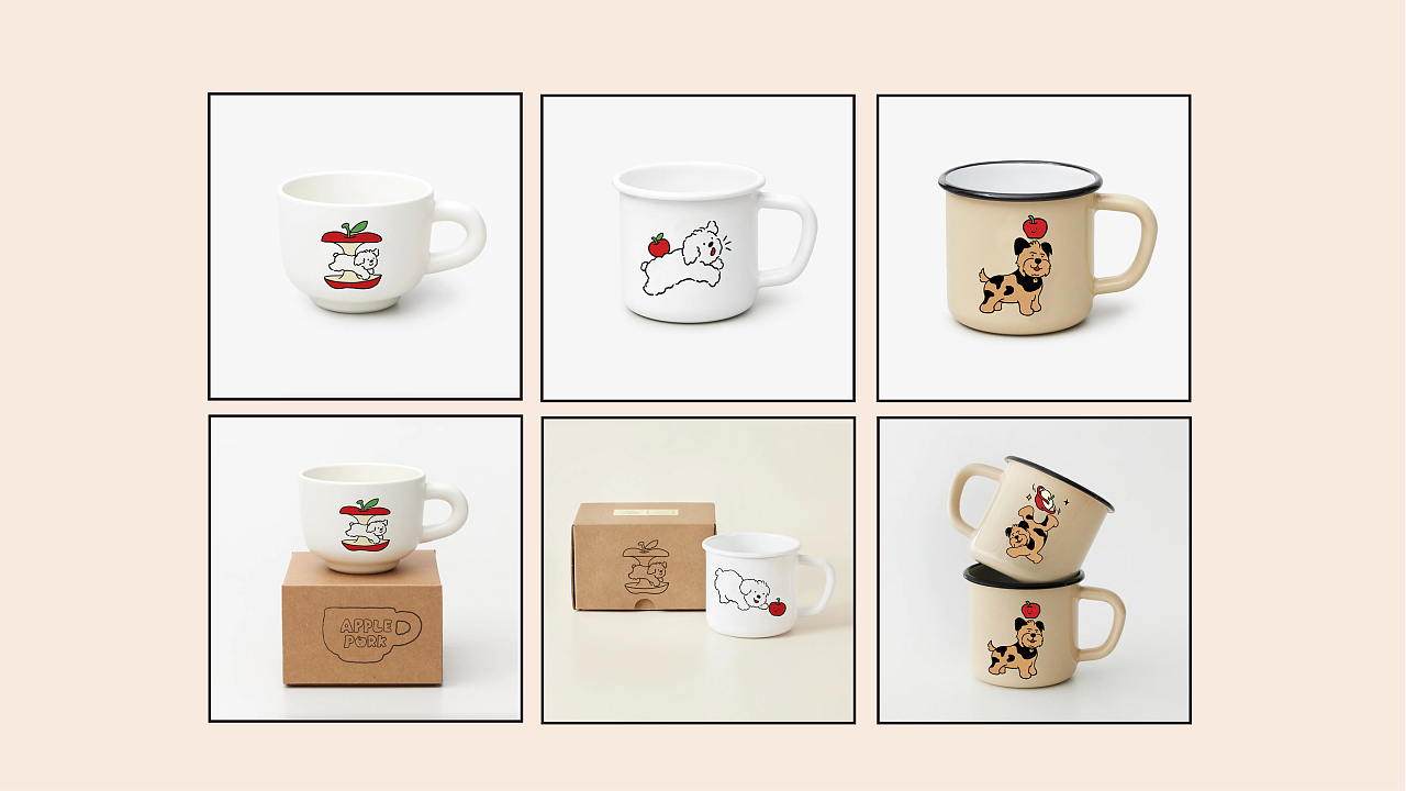 插画作品：苹果小狗公园（图ZMzc5MTIxNDY4） - 商业插画 - 站酷设计师卢克猫Luke原创素材 - 站酷ZCOOL