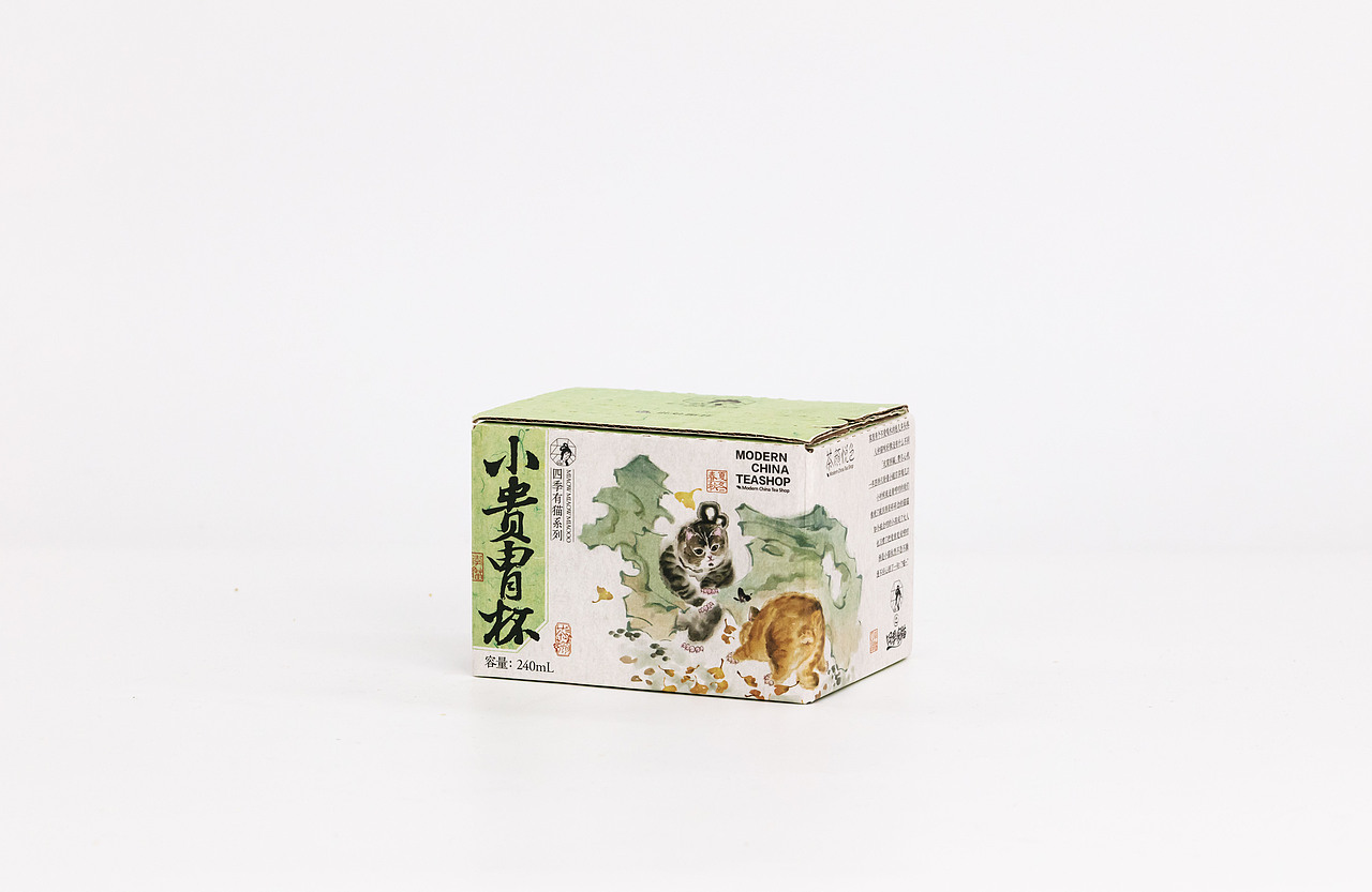 茶颜悦色｜四季有猫系列（图ZMzc5MTIyNTU2） - 包装 - 站酷设计师li李同学原创素材 - 站酷ZCOOL