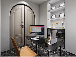 意大利博邦装甲门展厅cd