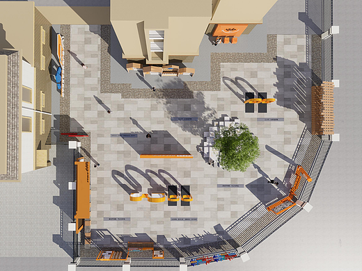 社区文化广场美陈