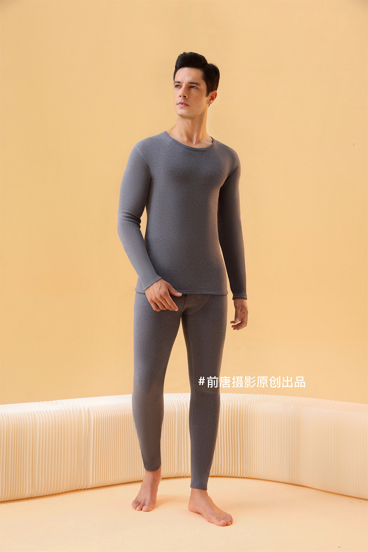 品牌保暖衣 男士保暖衣 男士内衣 保暖衣内衣拍摄