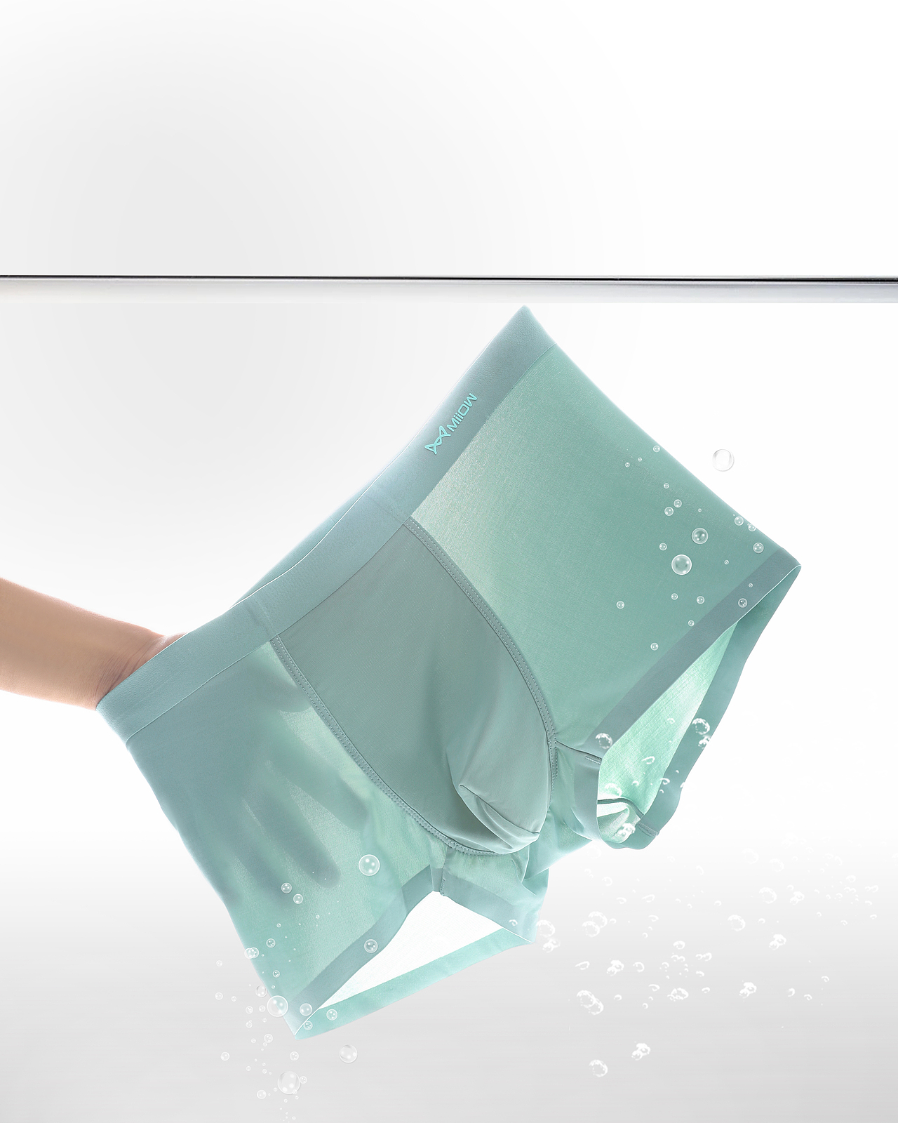 猫人冰丝男内裤の静物拍摄