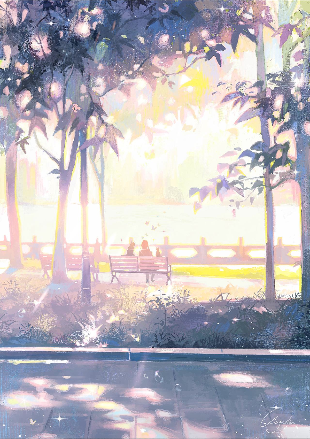 璀璨的时光（图ZMzc5MTc0NzIw） - 艺术插画 - 站酷设计师茶叶蛋有点烫原创素材 - 站酷ZCOOL