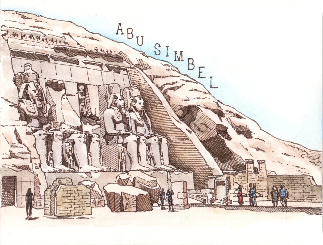 旅行写生2（图ZMzc5MTc5MDYw） - 创作习作 - 站酷设计师半生不熟咸鱼王原创素材 - 站酷ZCOOL