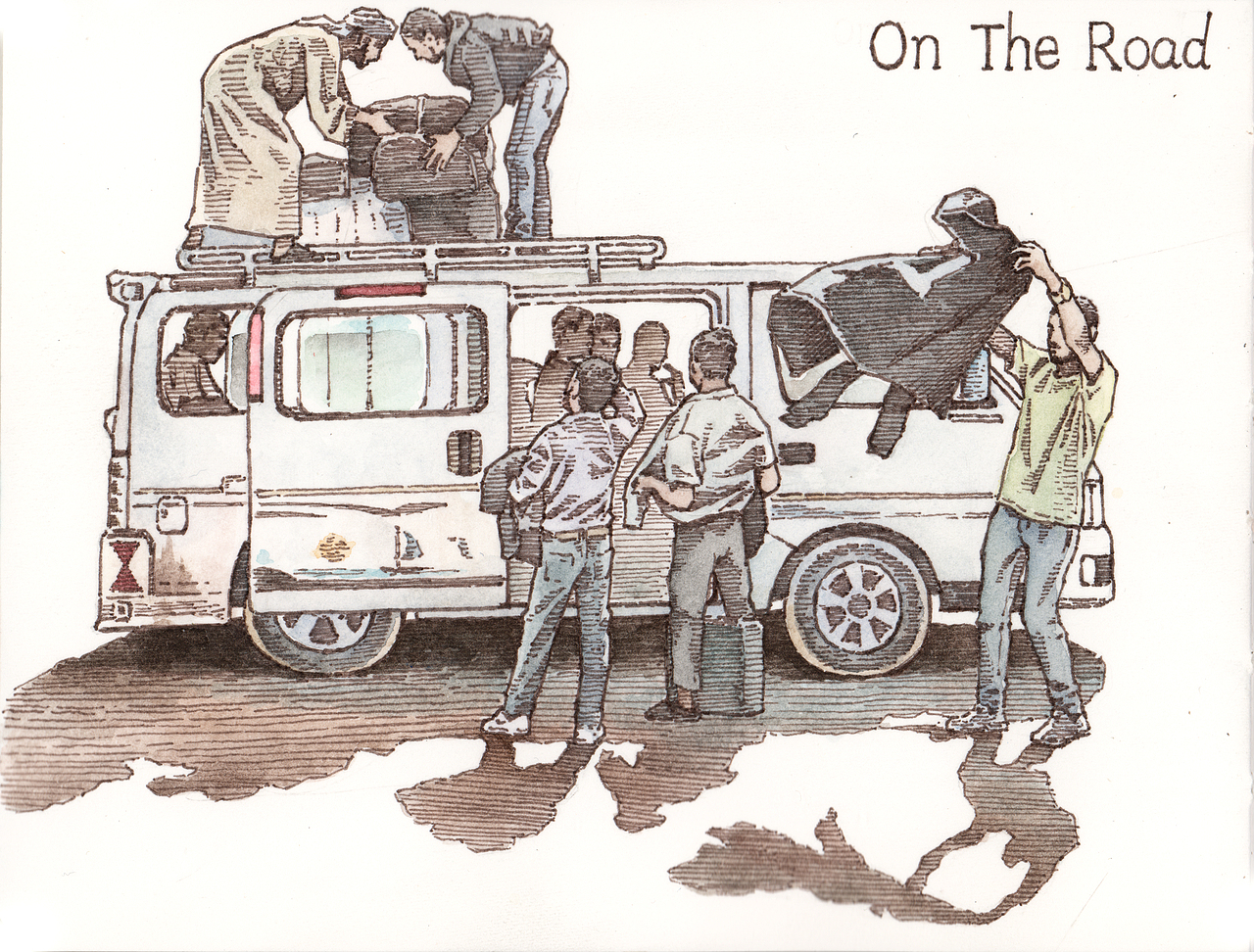 旅行写生2（图ZMzc5MTc5MDY0） - 创作习作 - 站酷设计师半生不熟咸鱼王原创素材 - 站酷ZCOOL