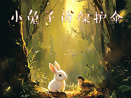 《小兔子的保护伞》
