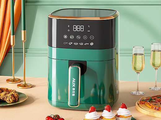 三维渲染 | 空气炸锅