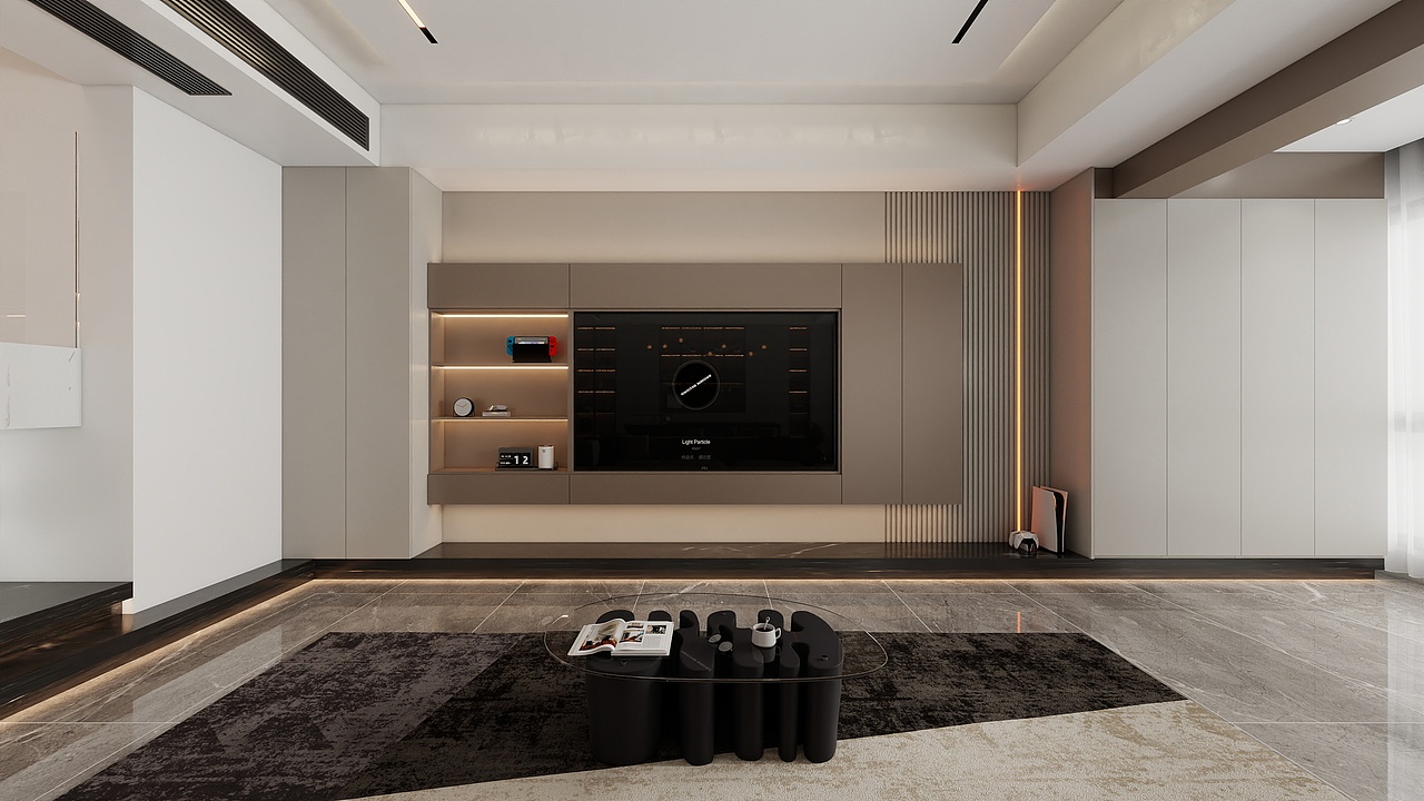 四川成都中粮瑞府（242平方意式极简四居室）（图ZMzc5MjE2MTAw） - 家装设计 - 站酷设计师设计师成爽原创素材 - 站酷ZCOOL